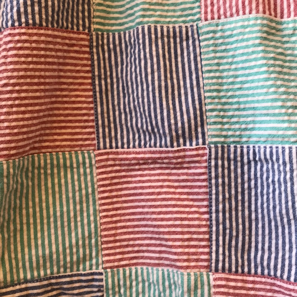 Chaps Patchwork Striped Shorts - image 3